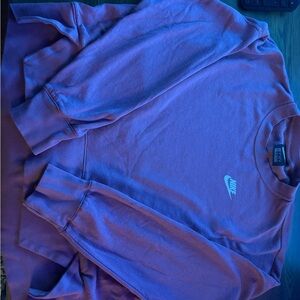 Nike Lavender Crewneck Sweatshirt